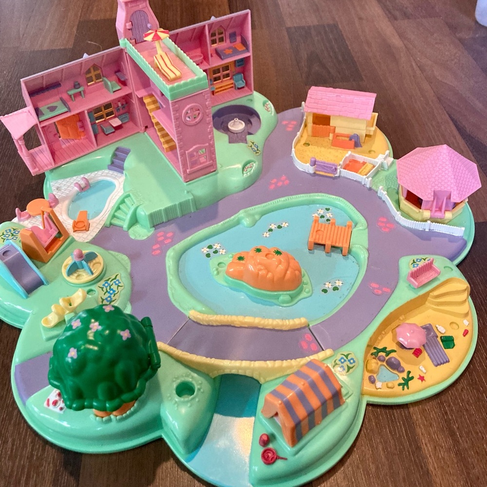 Vintage 1991 | Polly Pocket | Polly Dream World | Playtime Mansion - Picture 4 of 13